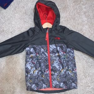 North face colorful dry vent jacket